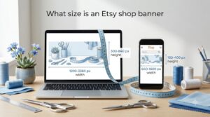 What size is an Etsy shop banner