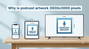 Why is podcast artwork 3000x3000 pixels