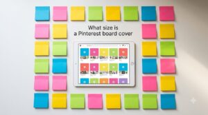 What size is a Pinterest board cover