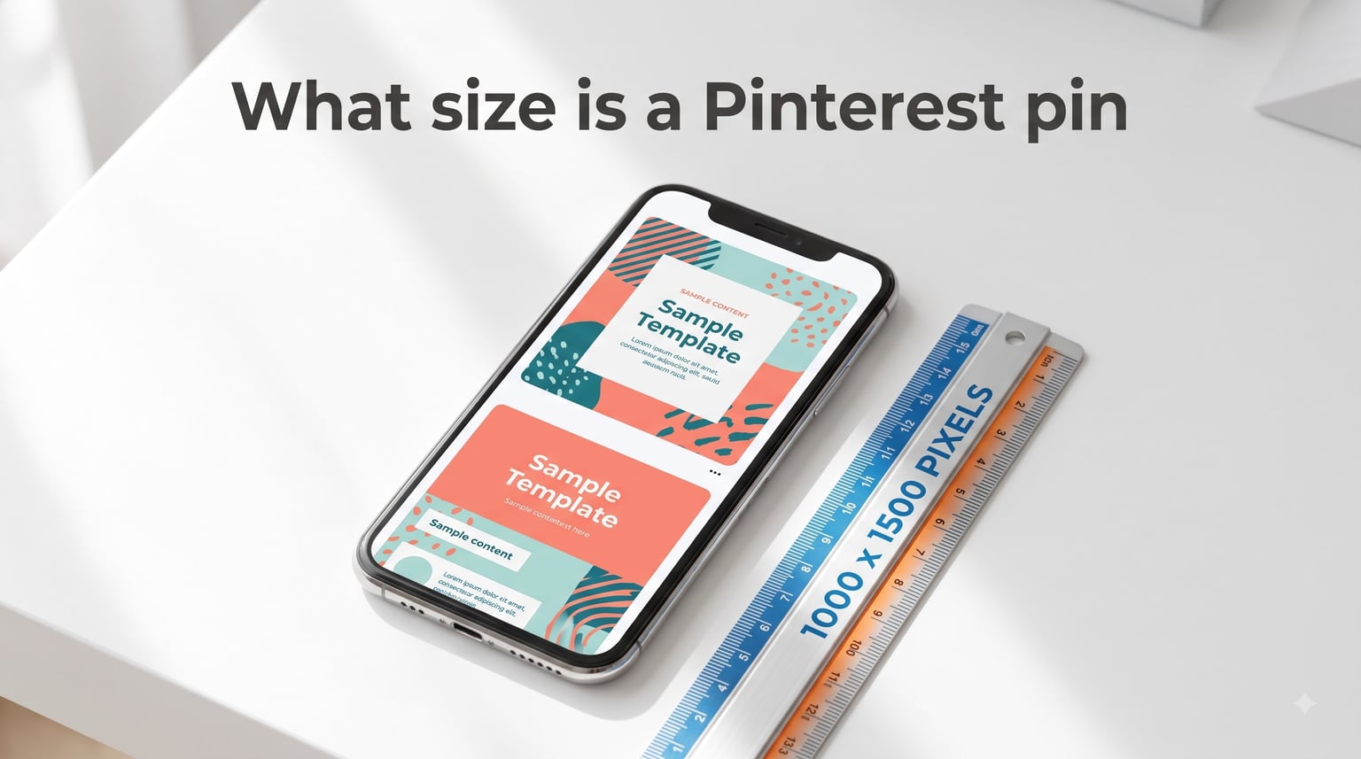 What size is a Pinterest pin