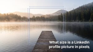 What size is a LinkedIn profile picture in pixels