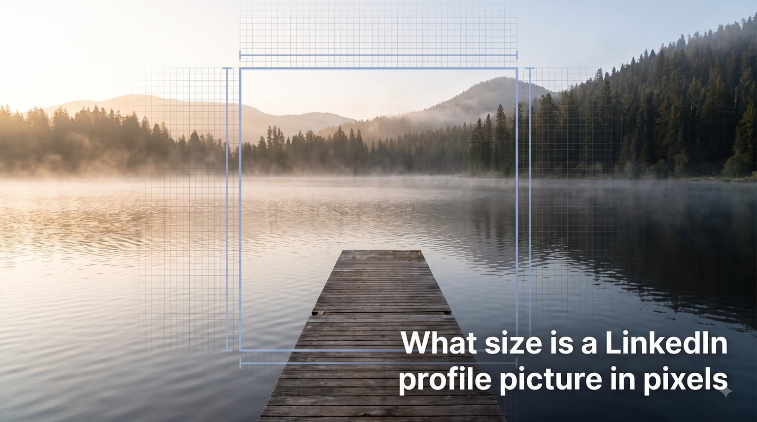 What size is a LinkedIn profile picture in pixels