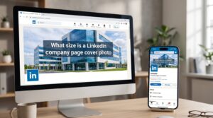 What size is a LinkedIn company page cover photo