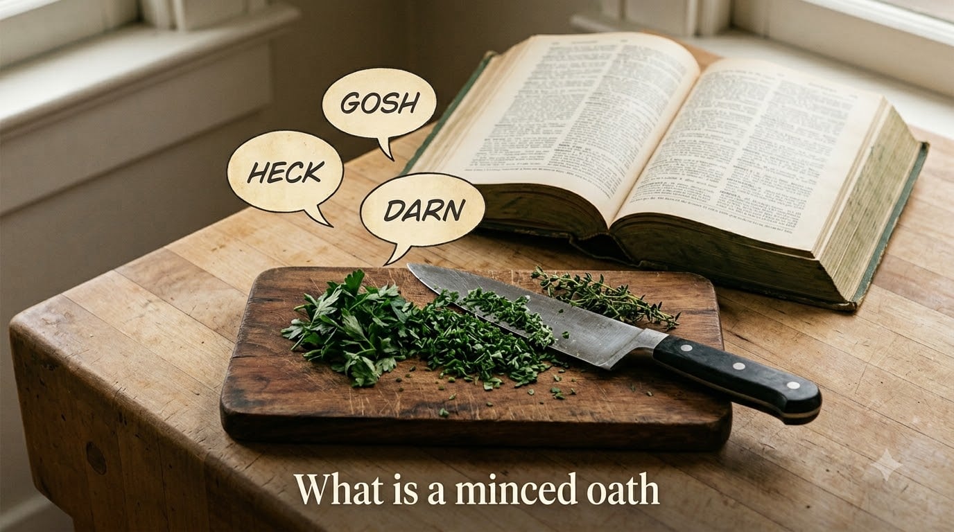 What is a minced oath