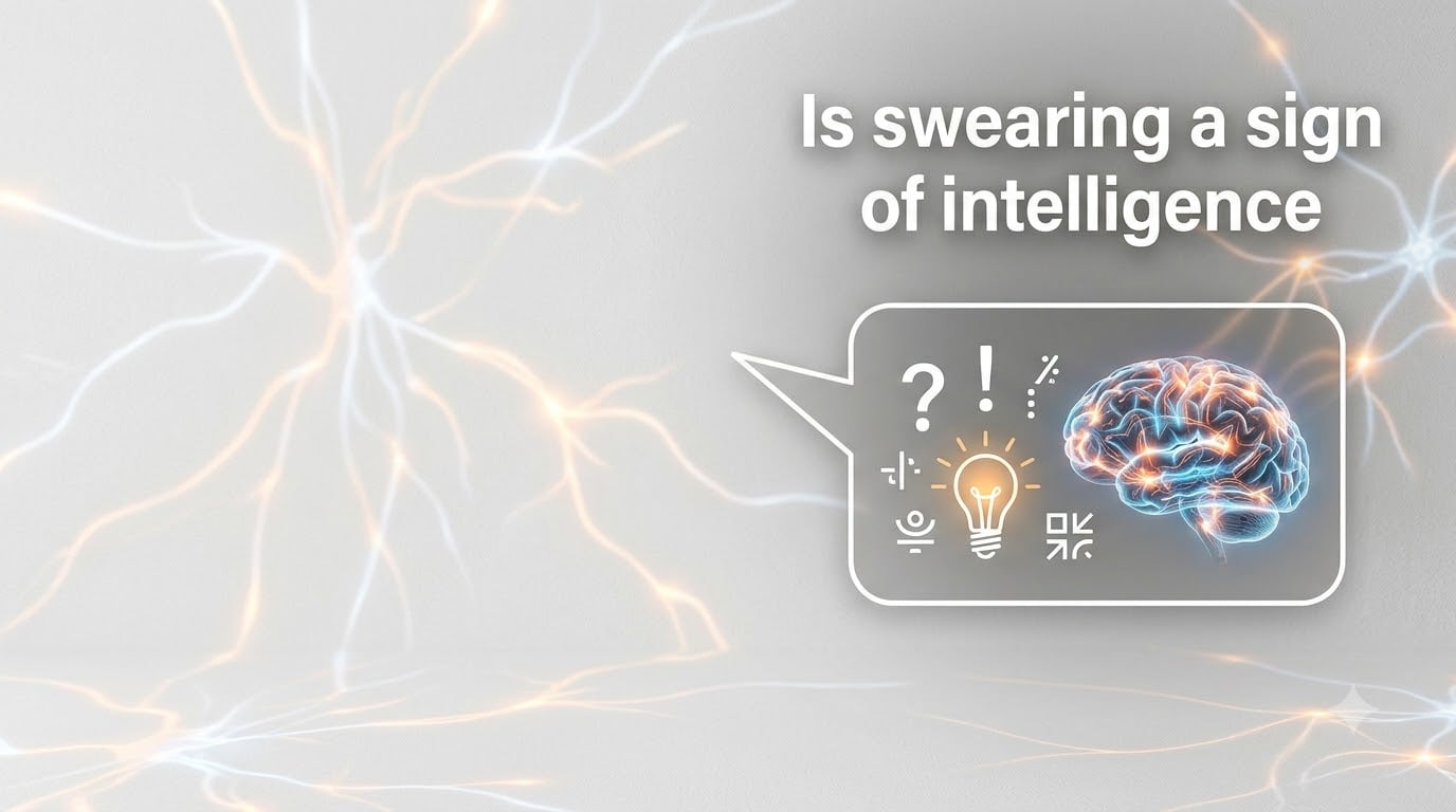 Is swearing a sign of intelligence