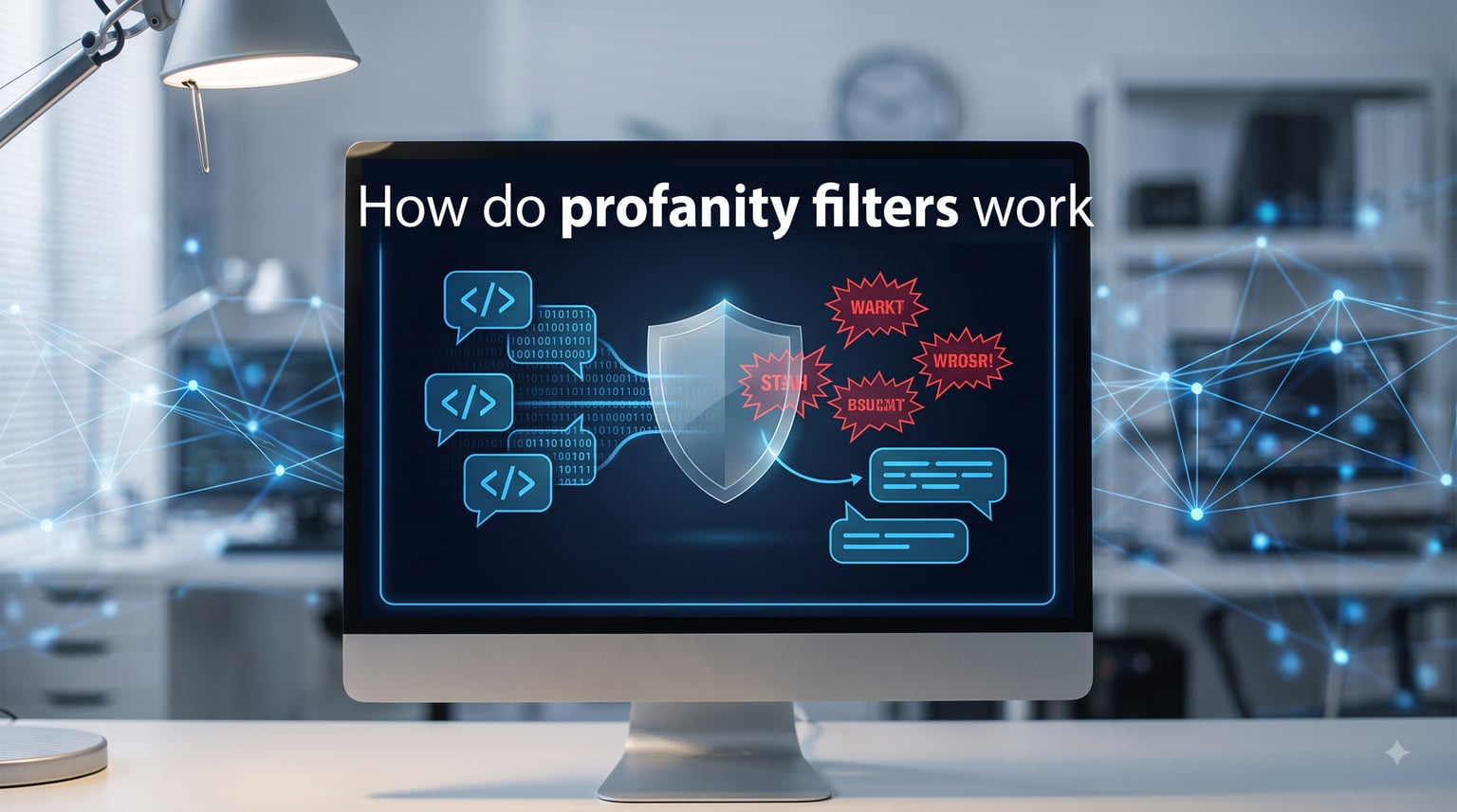 How do profanity filters work