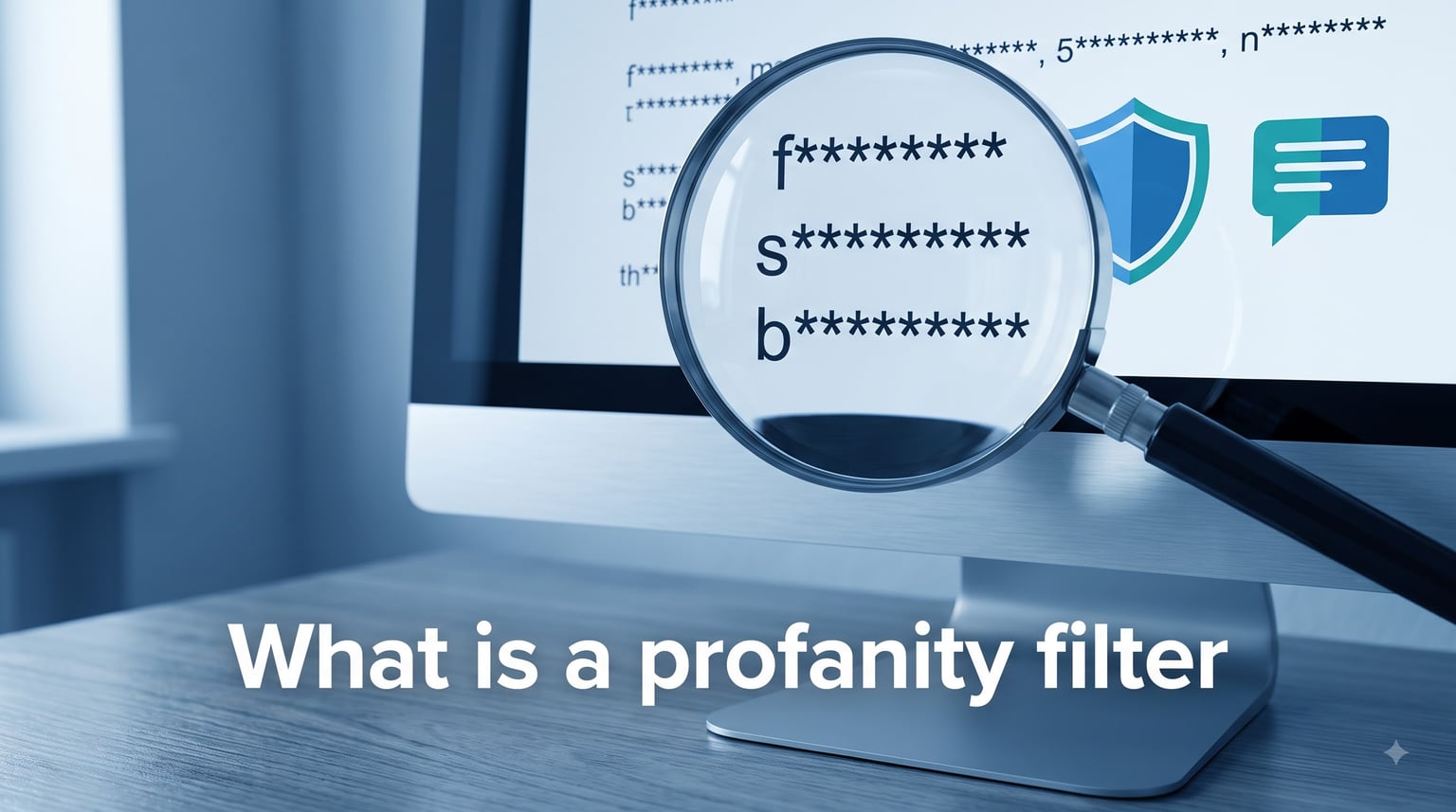 What is a profanity filter