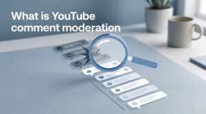 What is YouTube comment moderation
