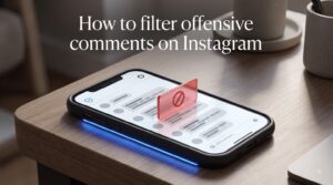 How to filter offensive comments on Instagram