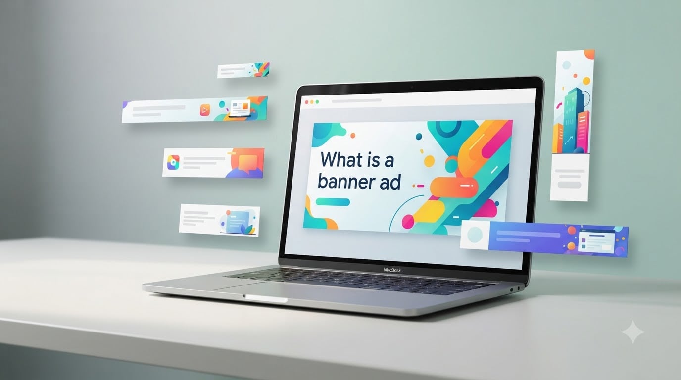 What is a banner ad