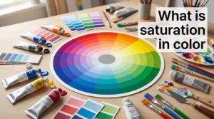 What is saturation in color