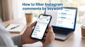 How to filter Instagram comments by keyword