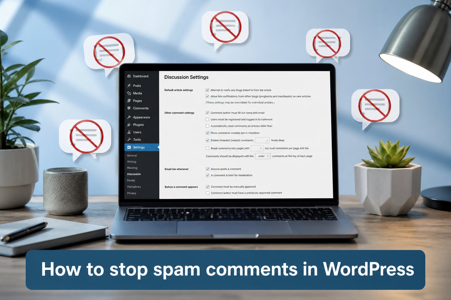 How to stop spam comments in WordPress