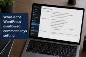 What is the WordPress disallowed comment keys setting