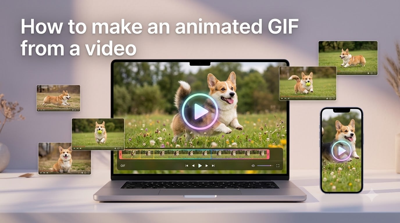 How to make an animated GIF from a video