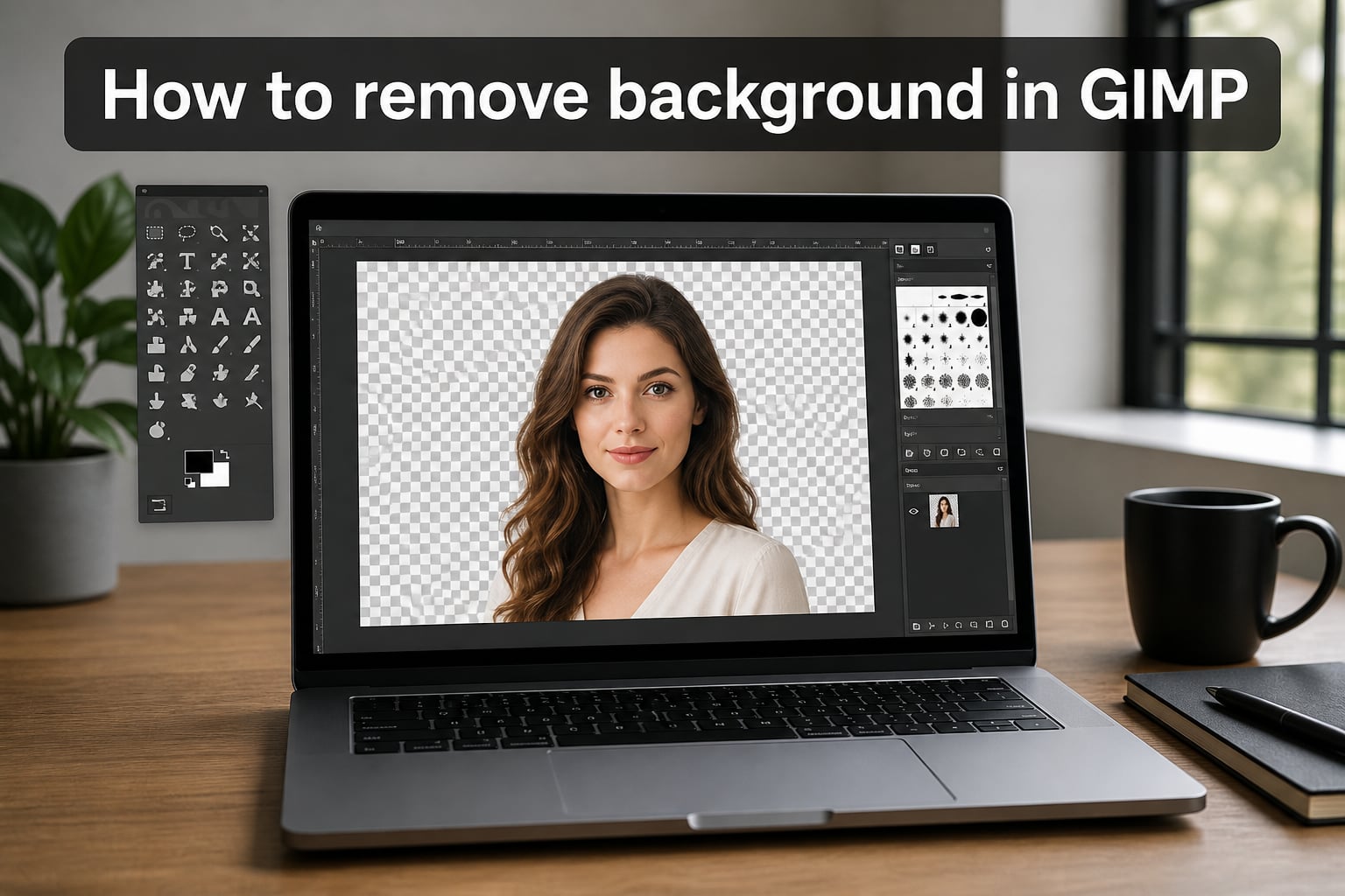 How to remove background in GIMP