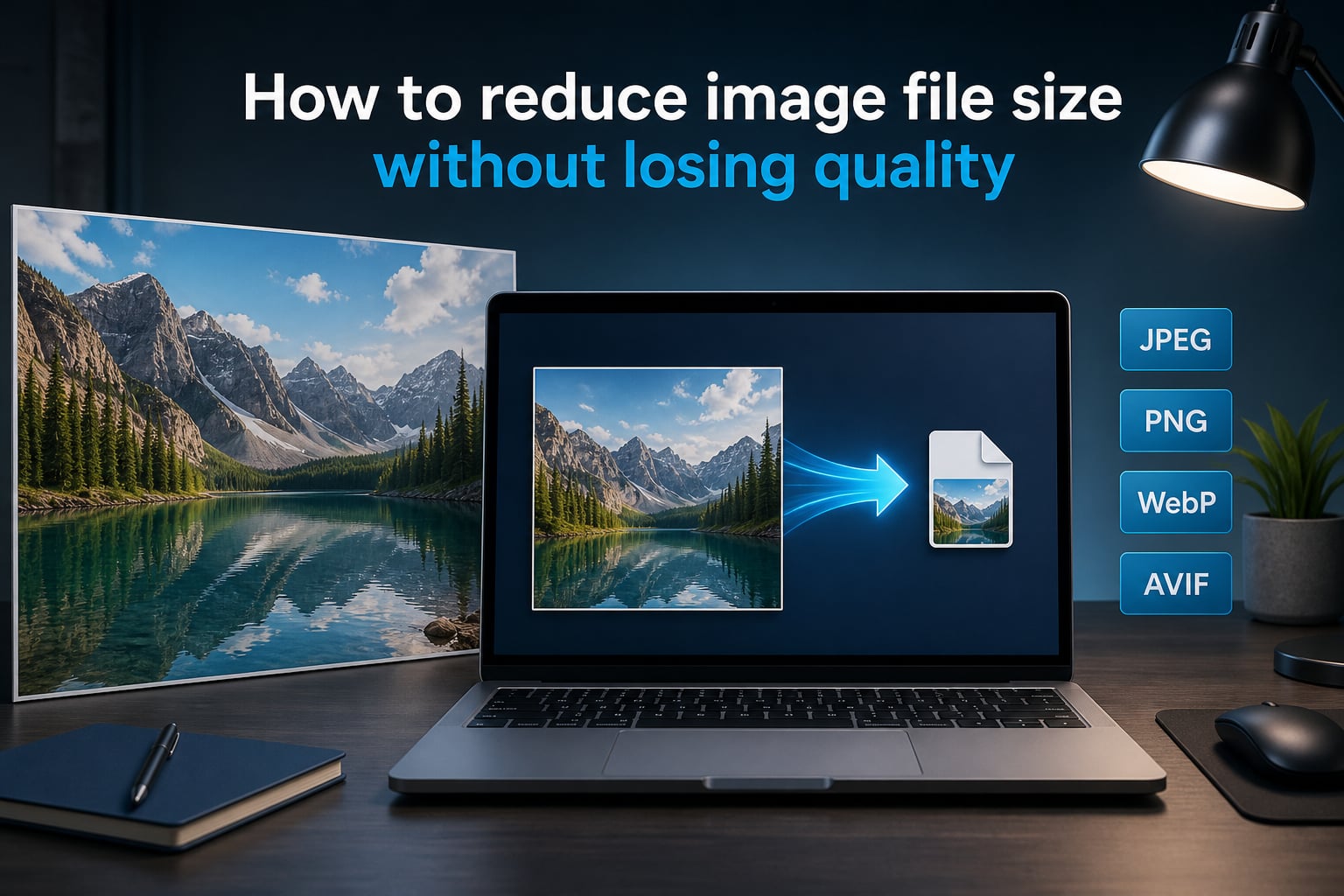 How to reduce image file size without losing quality