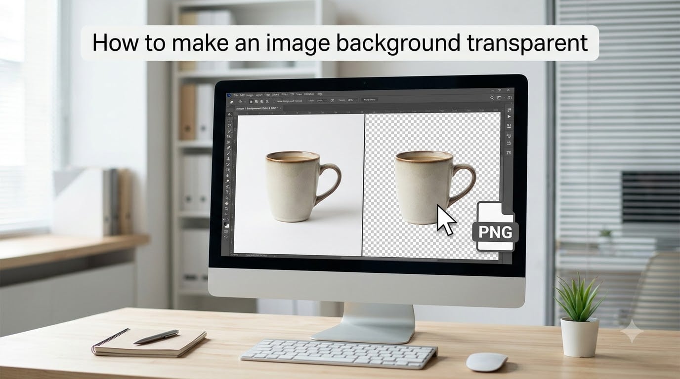 How to make an image background transparent