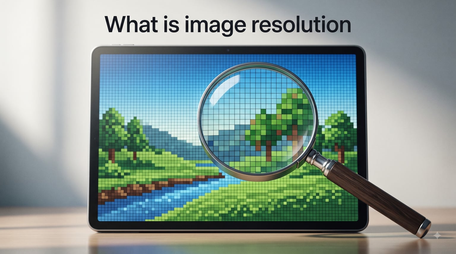 What is image resolution