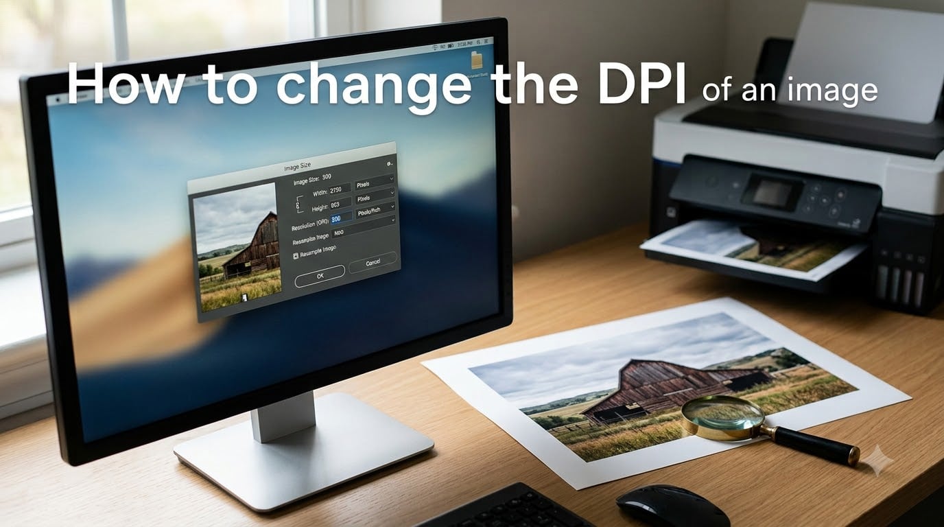 How to change the DPI of an image