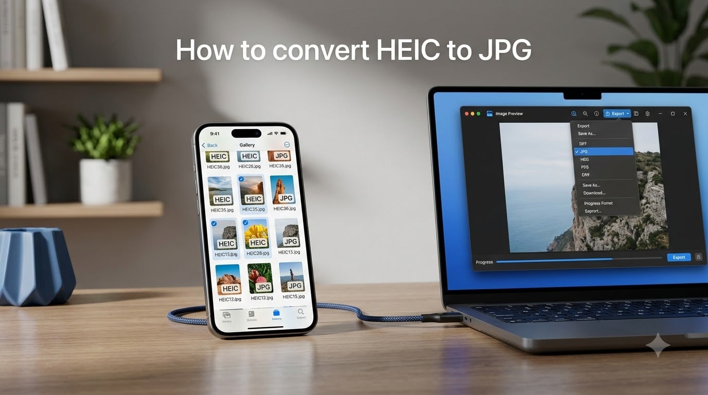 How to convert HEIC to JPG
