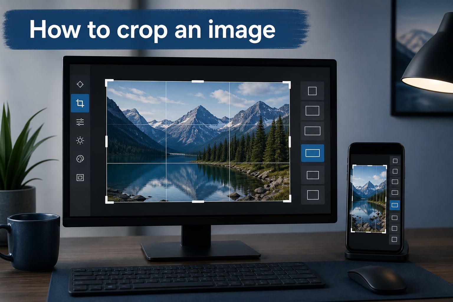 How to crop an image