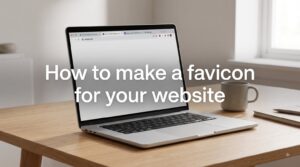 How to make a favicon for your website