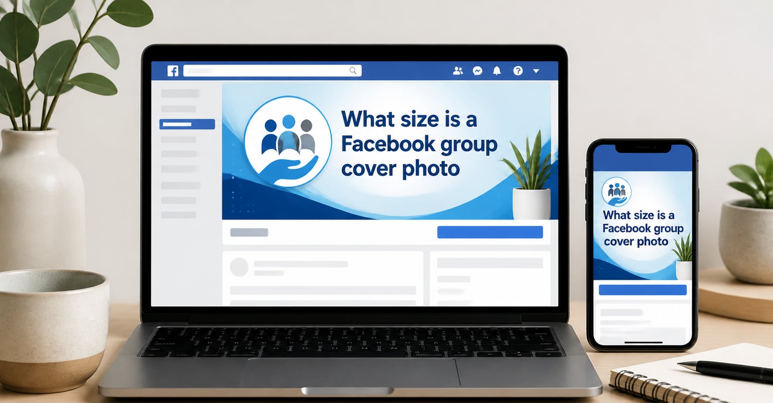 What size is a Facebook group cover photo